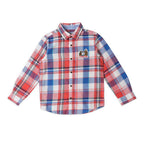 Pepe Jeans Arin Ls Yarn Dyed Twill Checks Shirt, Red, 8