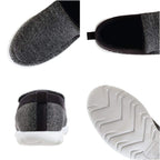 isotoner Zenz Men's Sport Knit Moccasin, Slip-on Shoe, Dark Charcoal Heather, 8