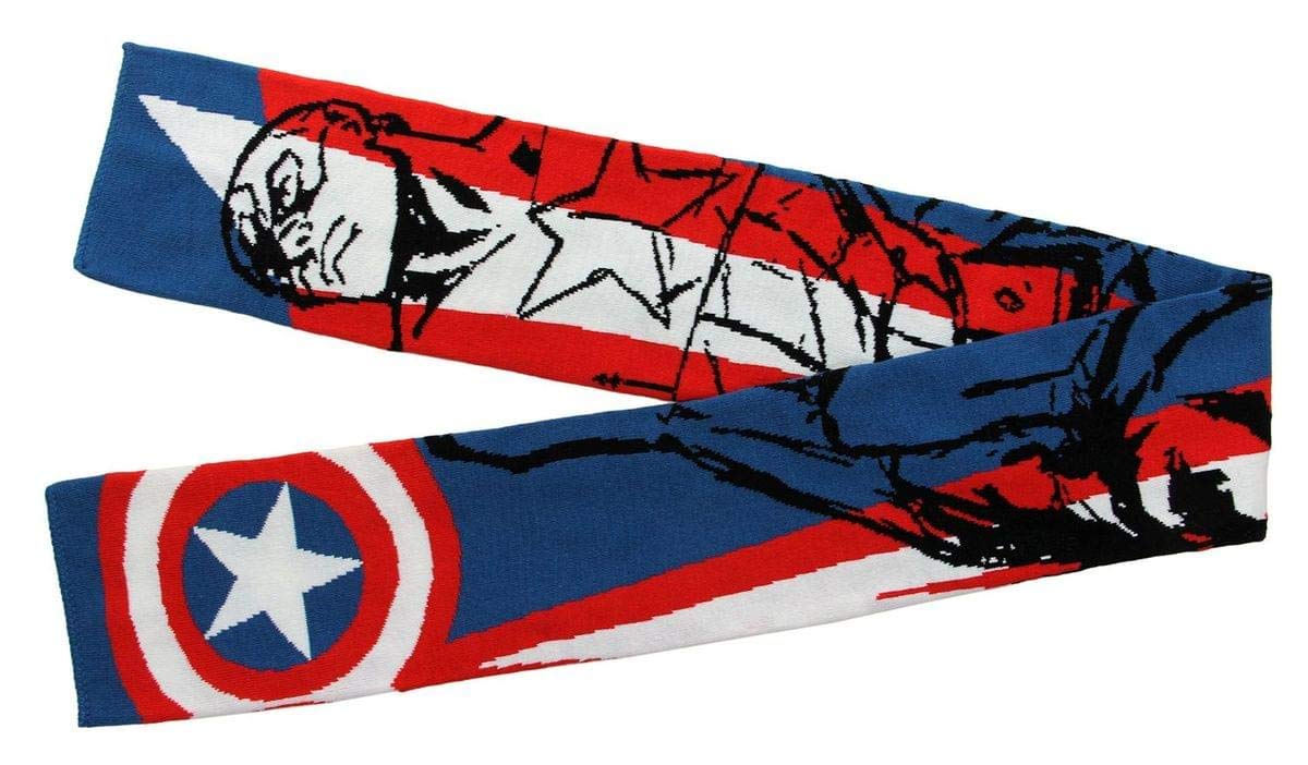 Elope Marvel Captain America Scarf