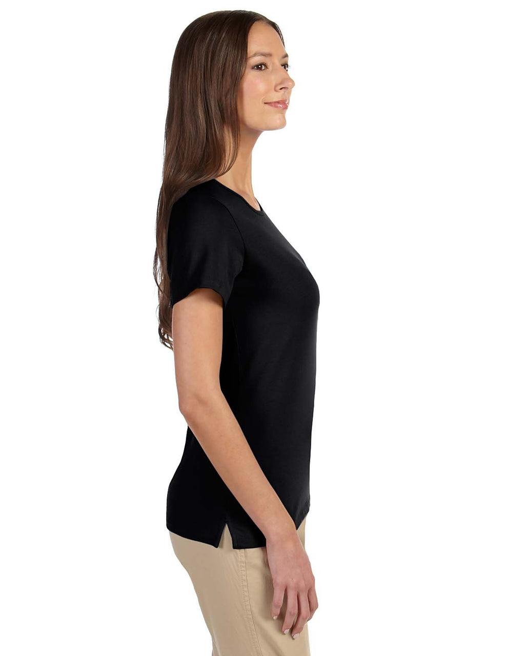 Ladies Perfect FitShell T-Shirt - WHITE - XS(D0102H76FQP)