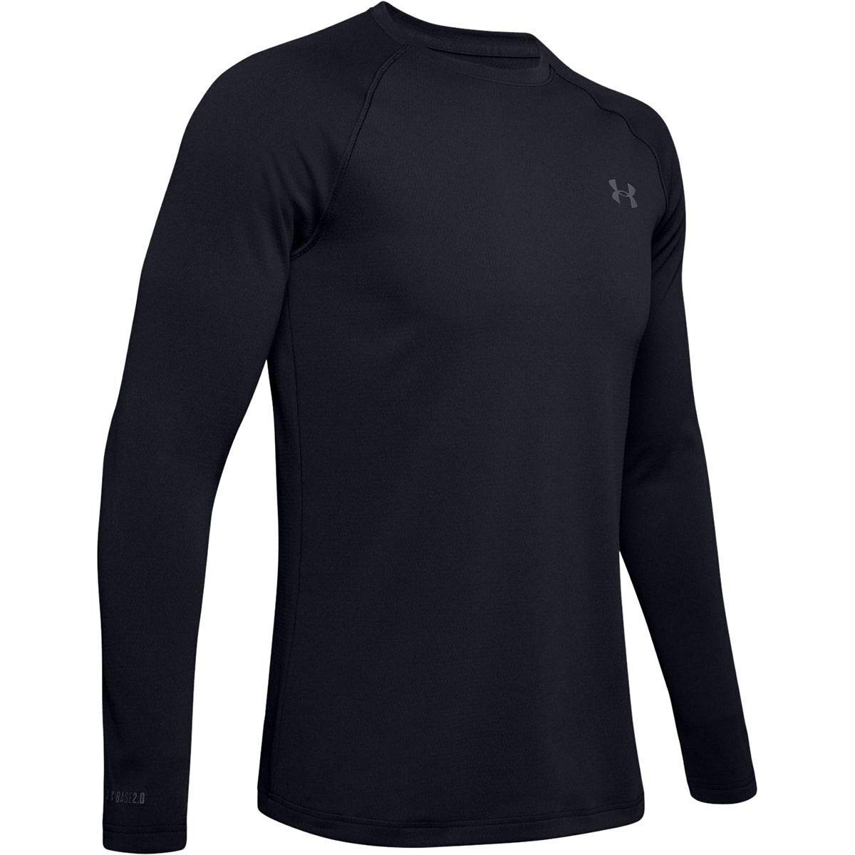 Under Armour Men's ColdGear Base 2.0 Crew MD Black