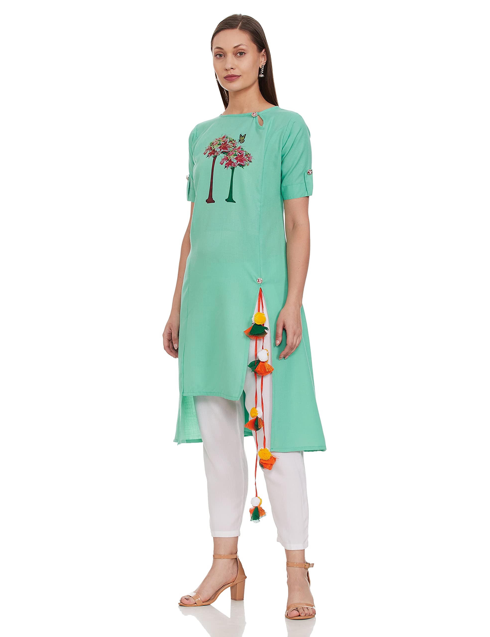 Greciilooks Rayon Kurta Set For Women | Kurta Sets | Kurti Set For Women | Festive Kurta Set For Women