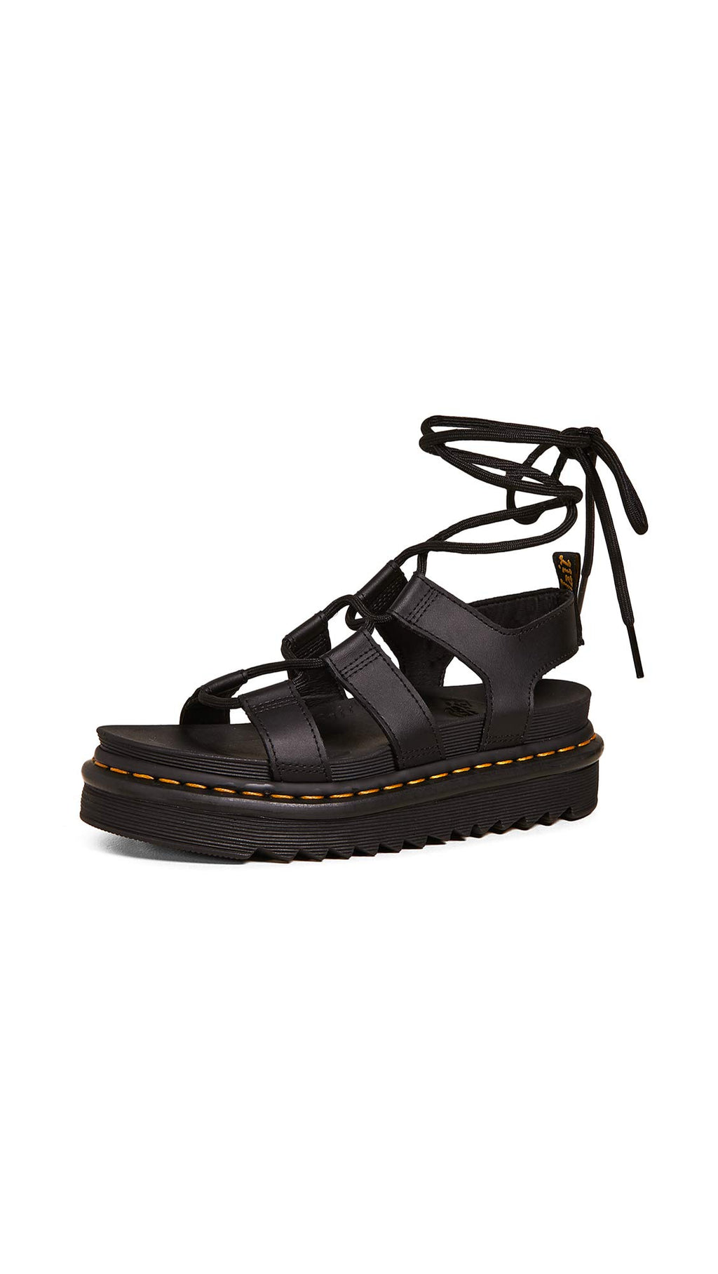 Dr. Martens Women's Nartilla Sandal, Black, 6