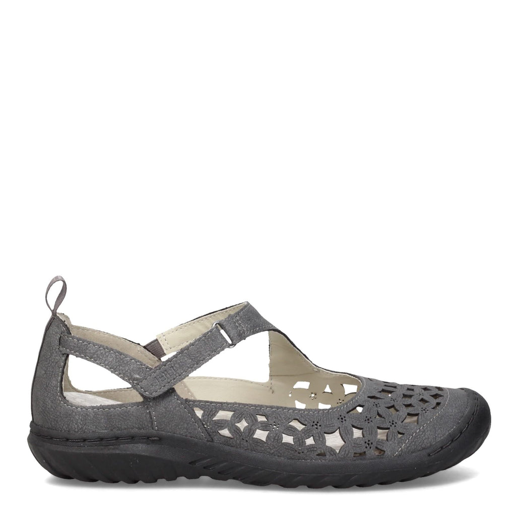 Jambu JBU Women's Bellerose Mary Jane Flat, Charcoal, 10