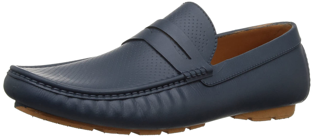 Bata Nu Driver Mens Blue Loafers  10 UK (8529921) 10