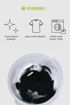 Juneberry 100% Pure Cotton Oversized Fit White Round Neck T-Shirt For Women & Girls (Sassy Front Latest Graphic Printed, Loose B