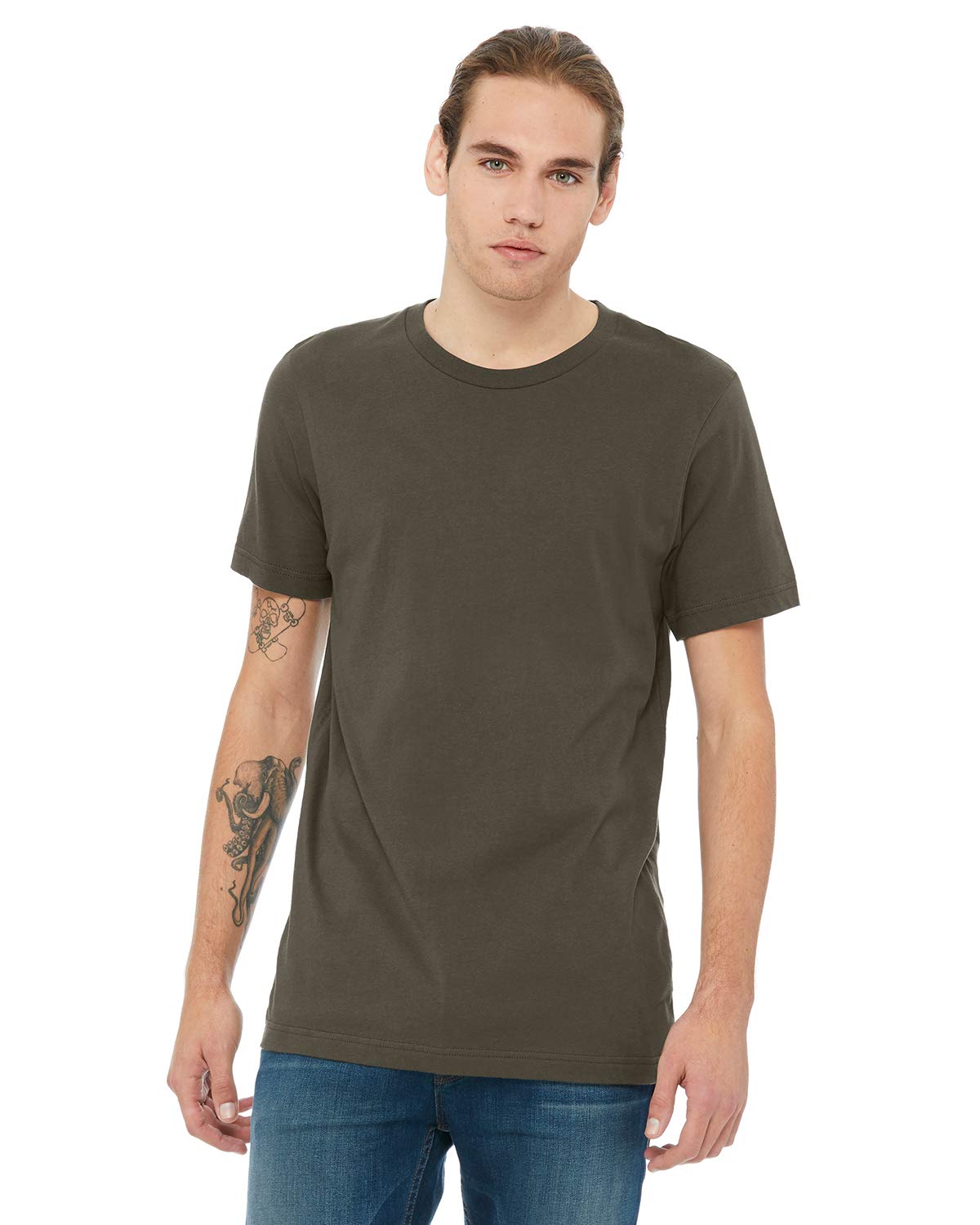 Unisex Jersey T-Shirt - ARMY - S(D0102H783IT)