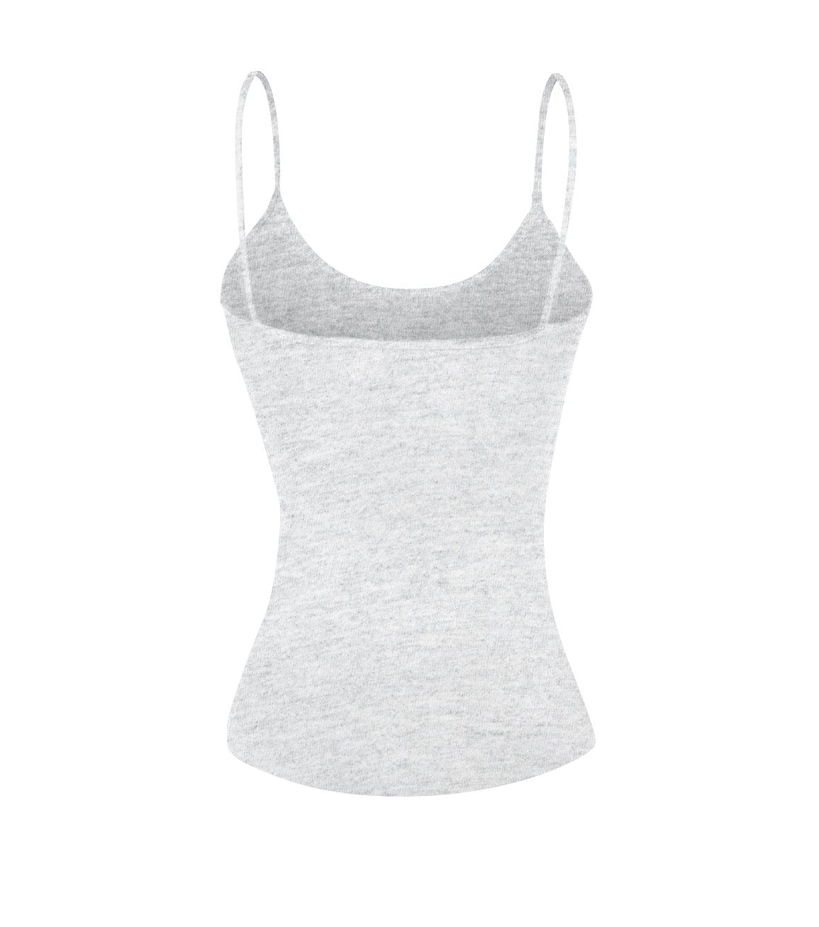 Emmalise Women's Camisole Built in Bra Wireless Fabric Support Short Cami (2Pk White, H Gray, Large)