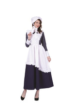 Colonial Pinstriped Lady:Blue
