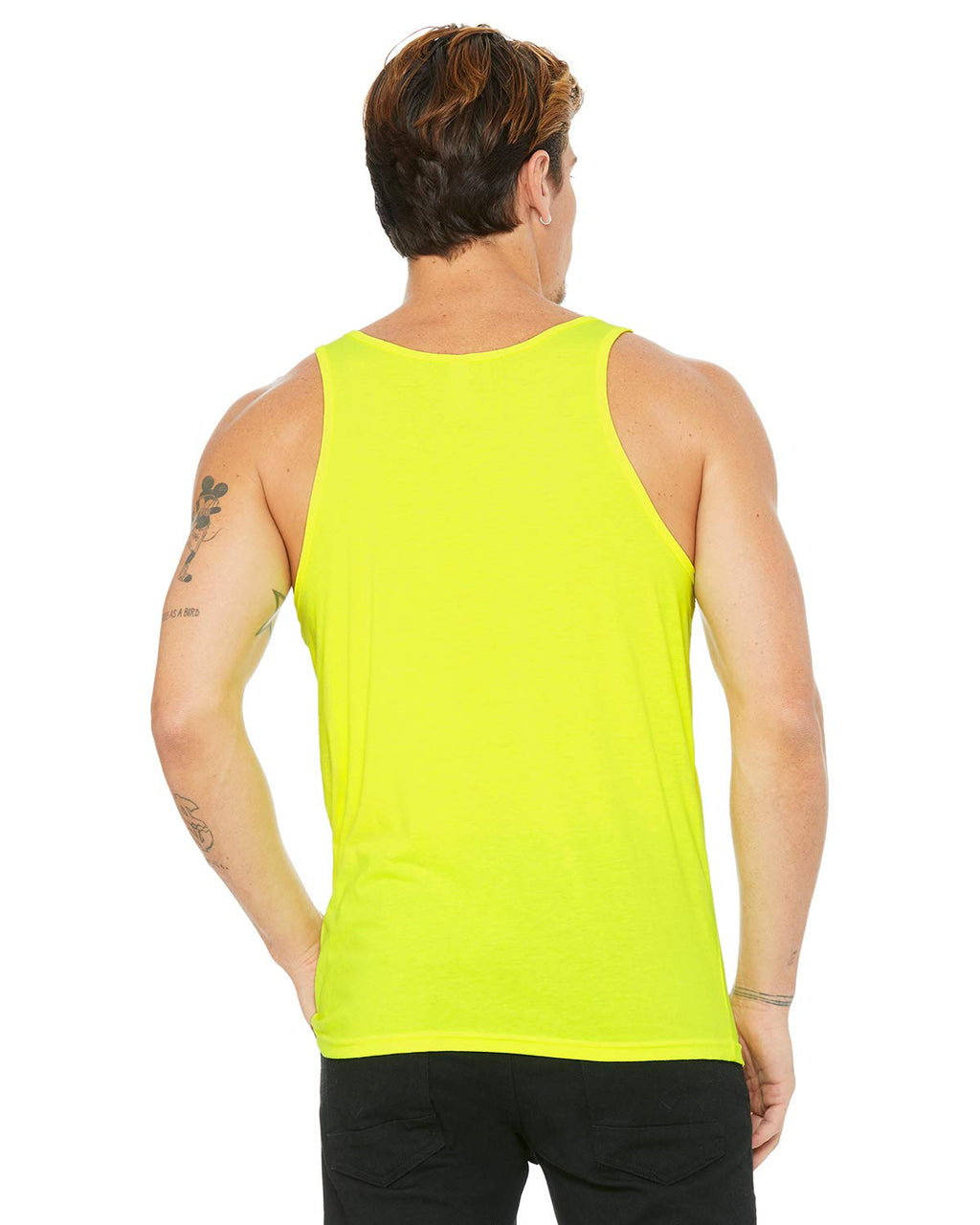 Unisex Jersey Tank - NEON BLUE - XS(D0102H7WAFP)