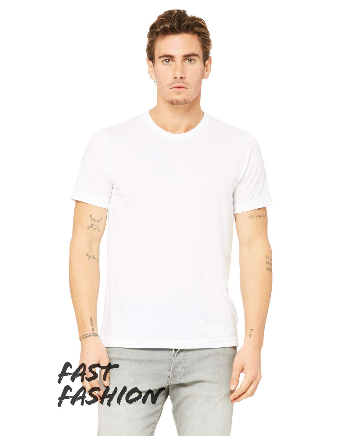 Unisex Viscose Fashion T-Shirt - BLAcK - XS(D0102H7WDg6)
