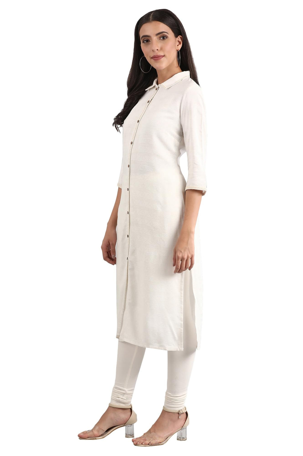 Aurelia Womens Solid Kurta