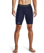 Under Armour Men's HeatGear Pocket Long Shorts, Midnight Navy (410)/White, 4X-Large Tall