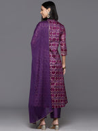 Varanga WomenS Cotton Blend Solid Regular Kurta  Comfortable, Stylish, And Versatile Ethnic Wear For Everyday Use Purple