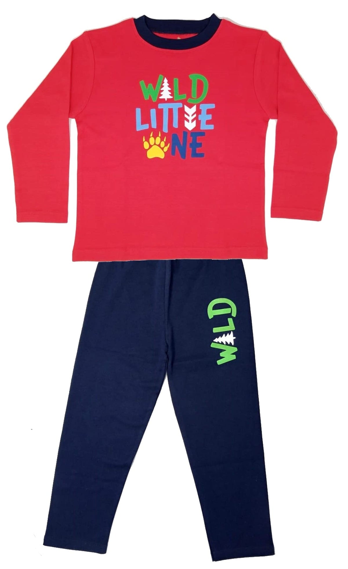 Kaboos 100% Cotton Printed Night Suit (8 Years) Red 8