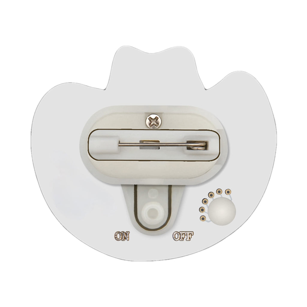 Cowboy Hat Flashing Body Light Lapel Pins by Blinkee