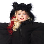 Cozy Bat,zipper front fleece d