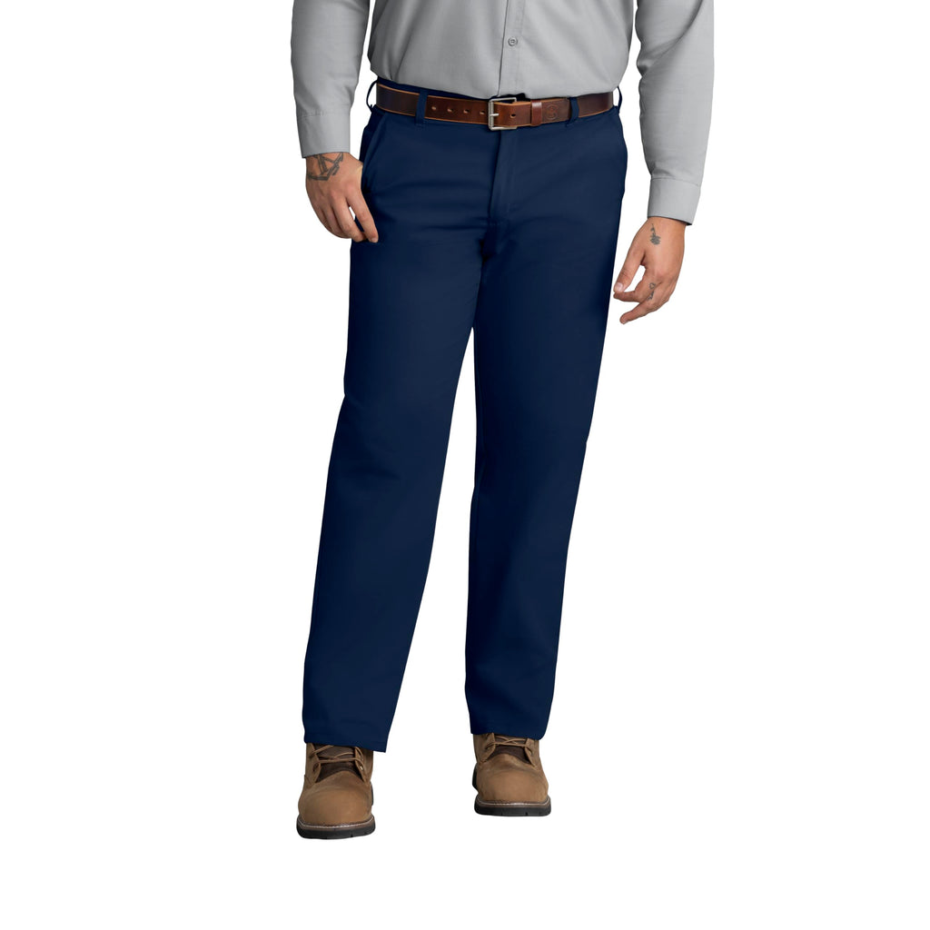 Red Kap mens Stain Resistant, Flat Front Work Utility Pants, Navy, 36W x 30L US