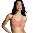 Nykd (Nyb169 Cotton Anti Microbial Non Padded & Non Wired Side Support Shaper Bra For Women | Full Coverage Bra With Detailed Co