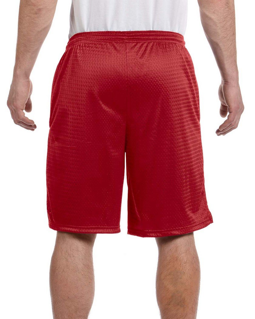 Champion Men's Long Mesh Short With Pockets Scarlet XX-Large