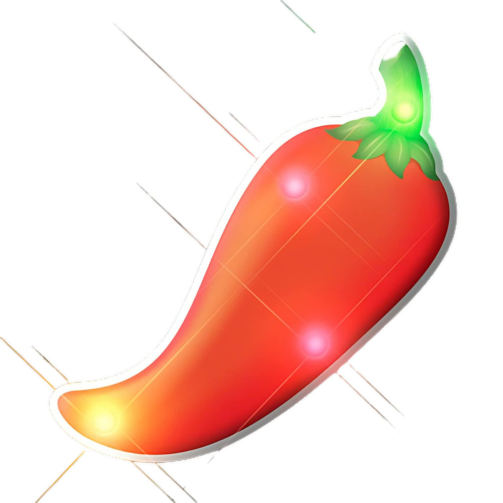 Spice up Your Cinco De Mayo Celebrations with this LED Chili Pepper Lapel Pin