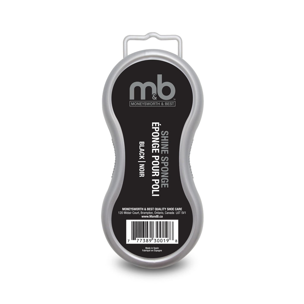 Moneysworth & Best Instant Shine Sponge (Black)