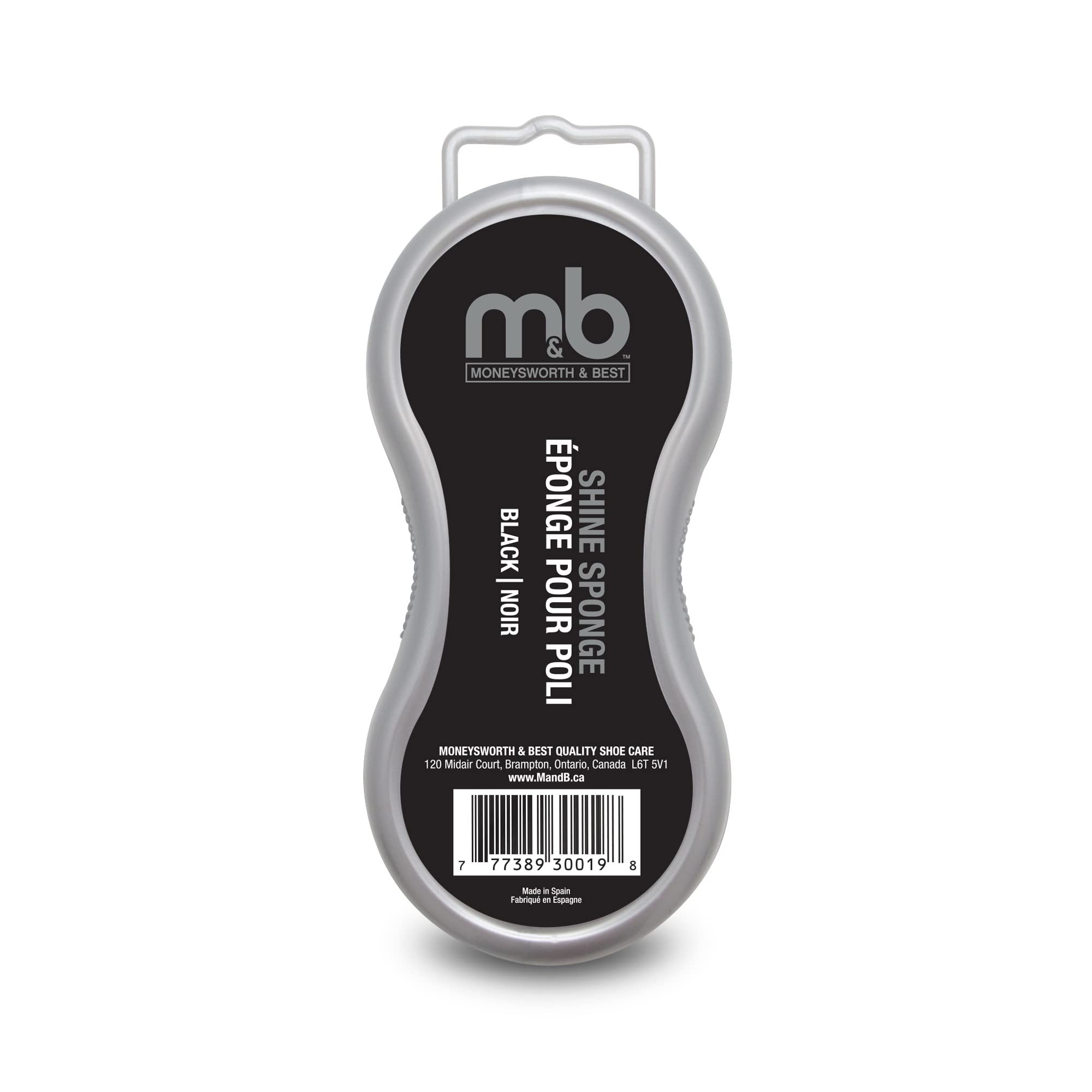 Moneysworth & Best Instant Shine Sponge (Black)