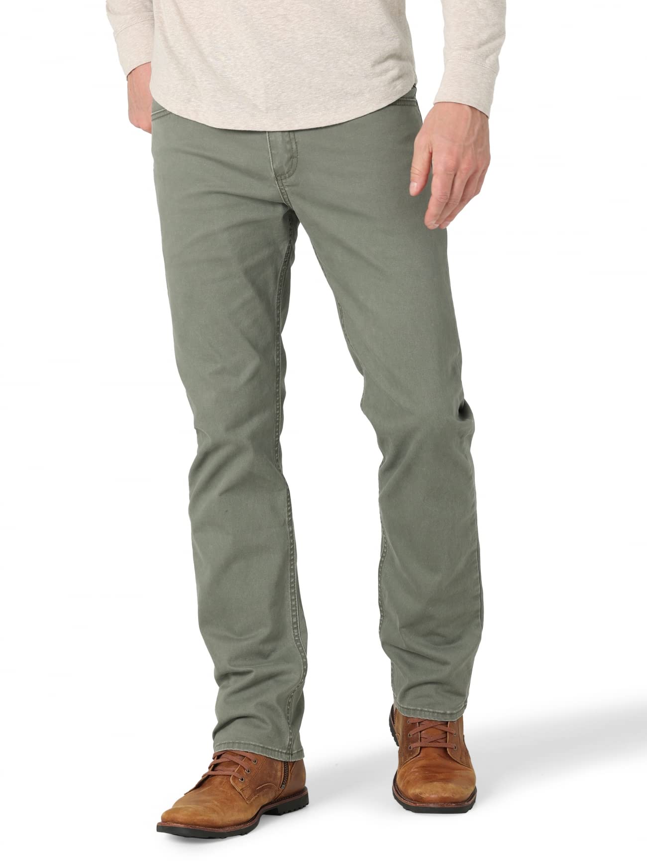 Wrangler Authentics Men's Slim Fit Straight Leg Jean, Spruce, 30W x 30W