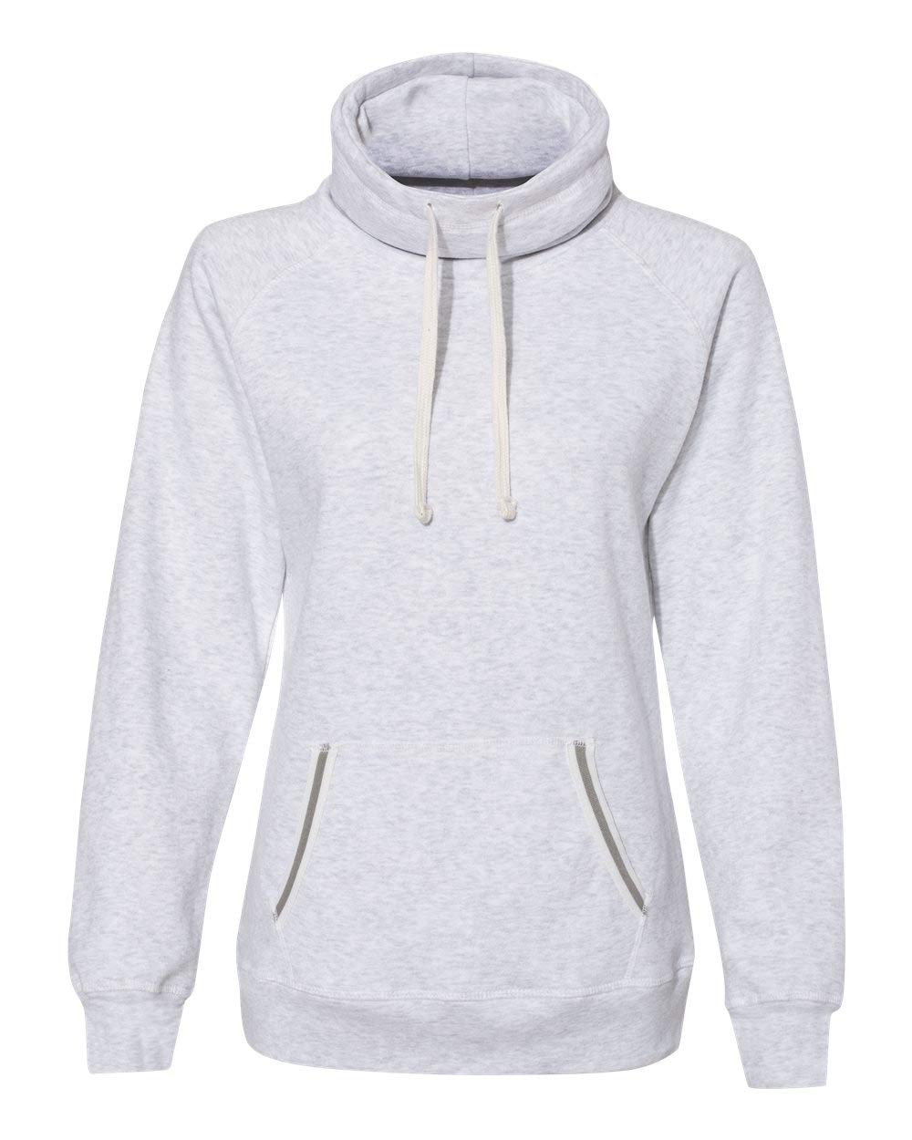Ladies Relay cowl Neck - ASH - S(D0102H76I7J)