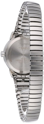 Timex Women's T2H371 Quartz Easy Reader Watch with White Dial Analogue Display and Silver Stainless Steel Bracelet Women's