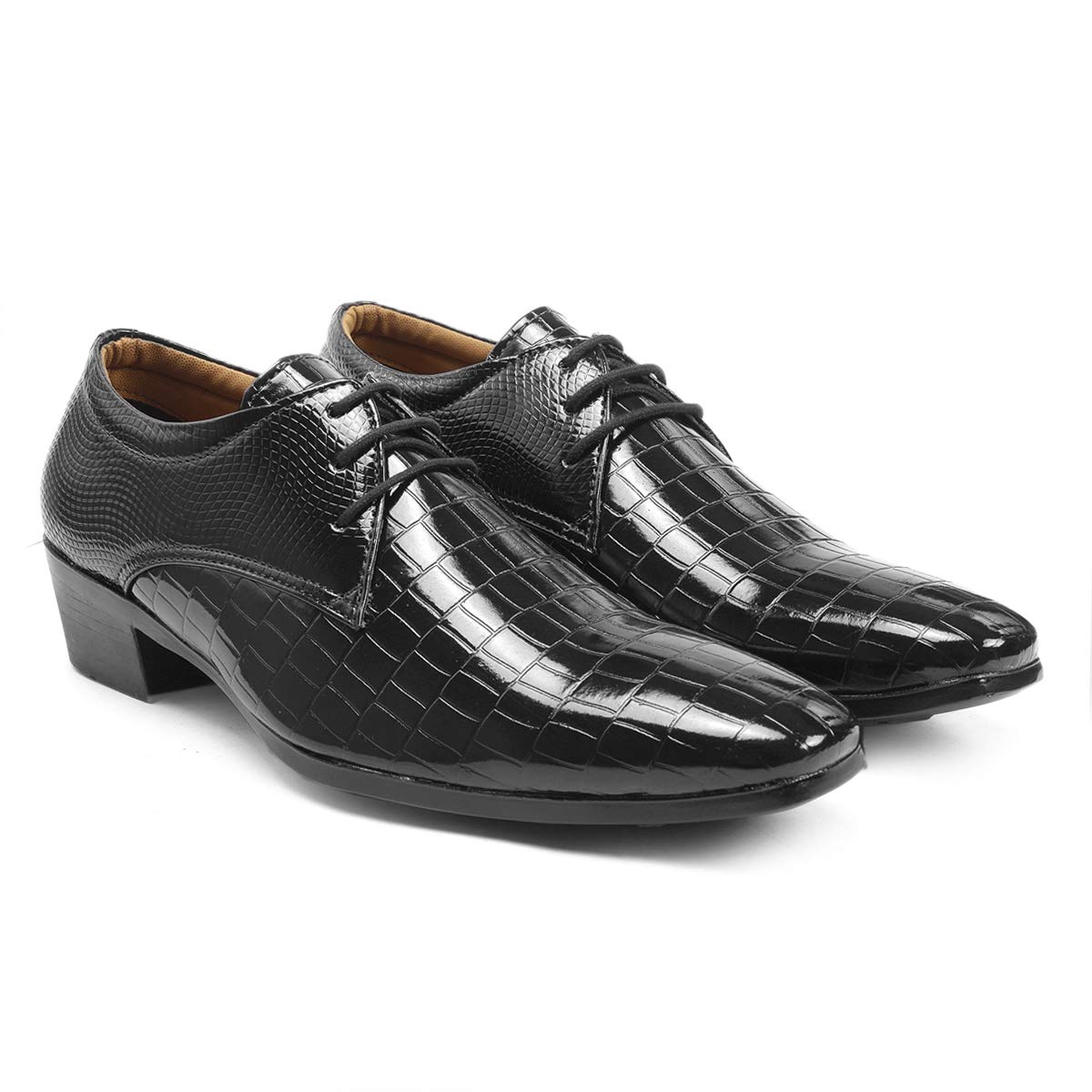 BXXY Men Black Formal Shoes9 UK (43 EU) (599Black9) 9