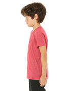 Youth Triblend Short-Sleeve T-Shirt - BLUE TRIBLEND - M(D0102H7W6QJ)
