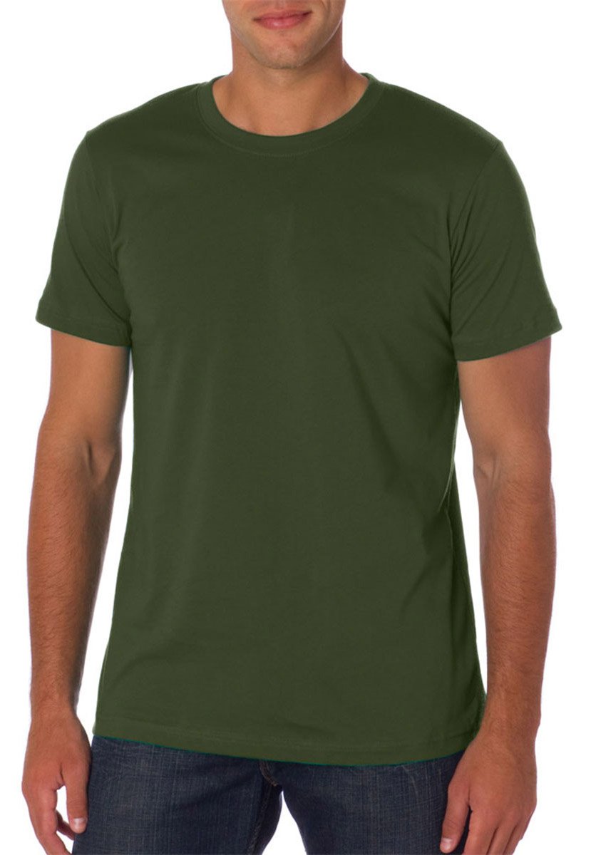 Unisex Jersey T-Shirt - ARMY - S(D0102H783LT)