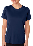 Ladies cool DRI with FreshIQ Performance T-Shirt - BLAcK - S(D0102HI33KU)