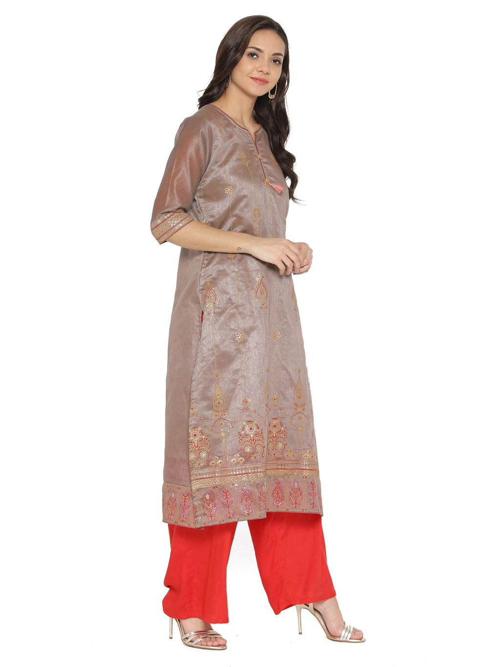 Sanisa Women'S Art Silk Regular Shirt