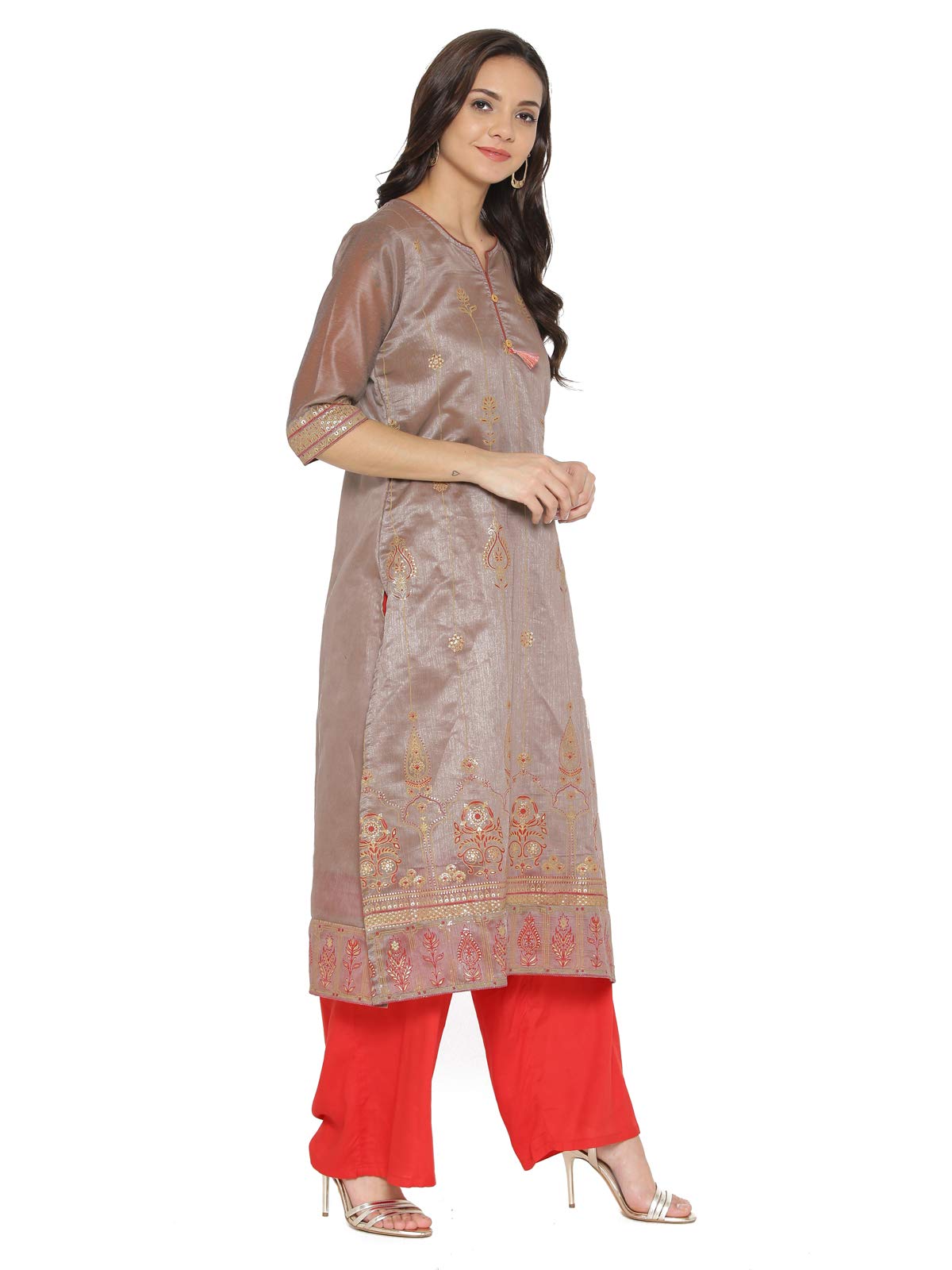 Sanisa Women'S Art Silk Regular Shirt