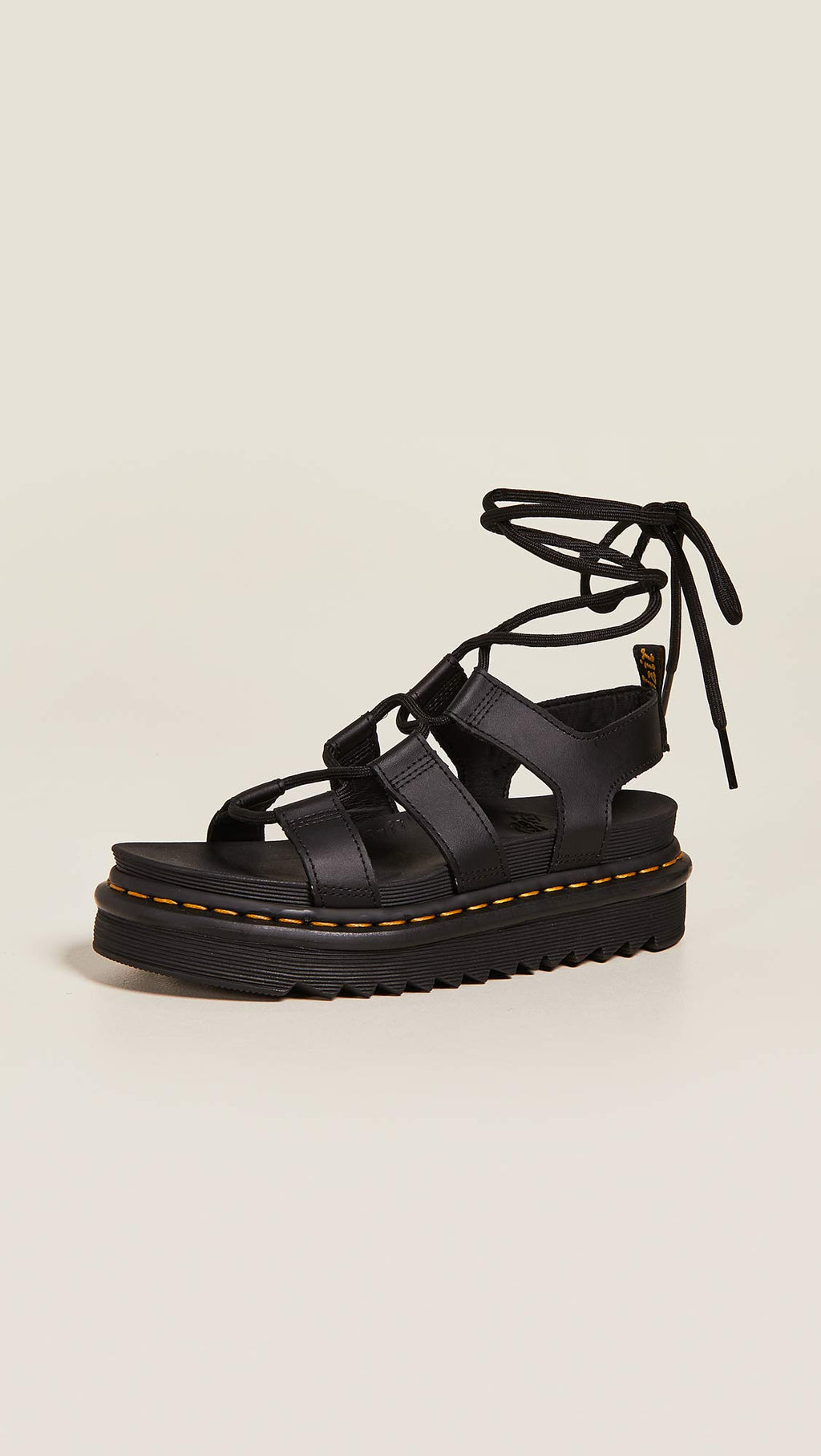 Dr. Martens Women's Nartilla Sandal, Black, 6