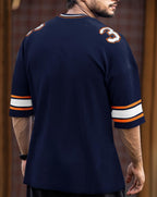 Noble Monk MenS Loose Fit T-Shirt (T608_Nm_Navy Blue