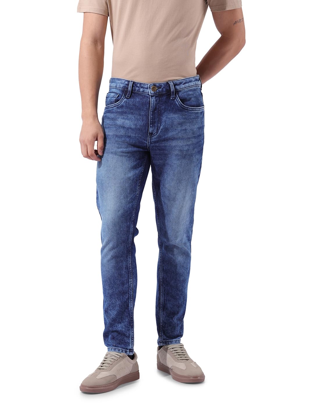 The Indian Garage Co Mens Slim Fit Jeans