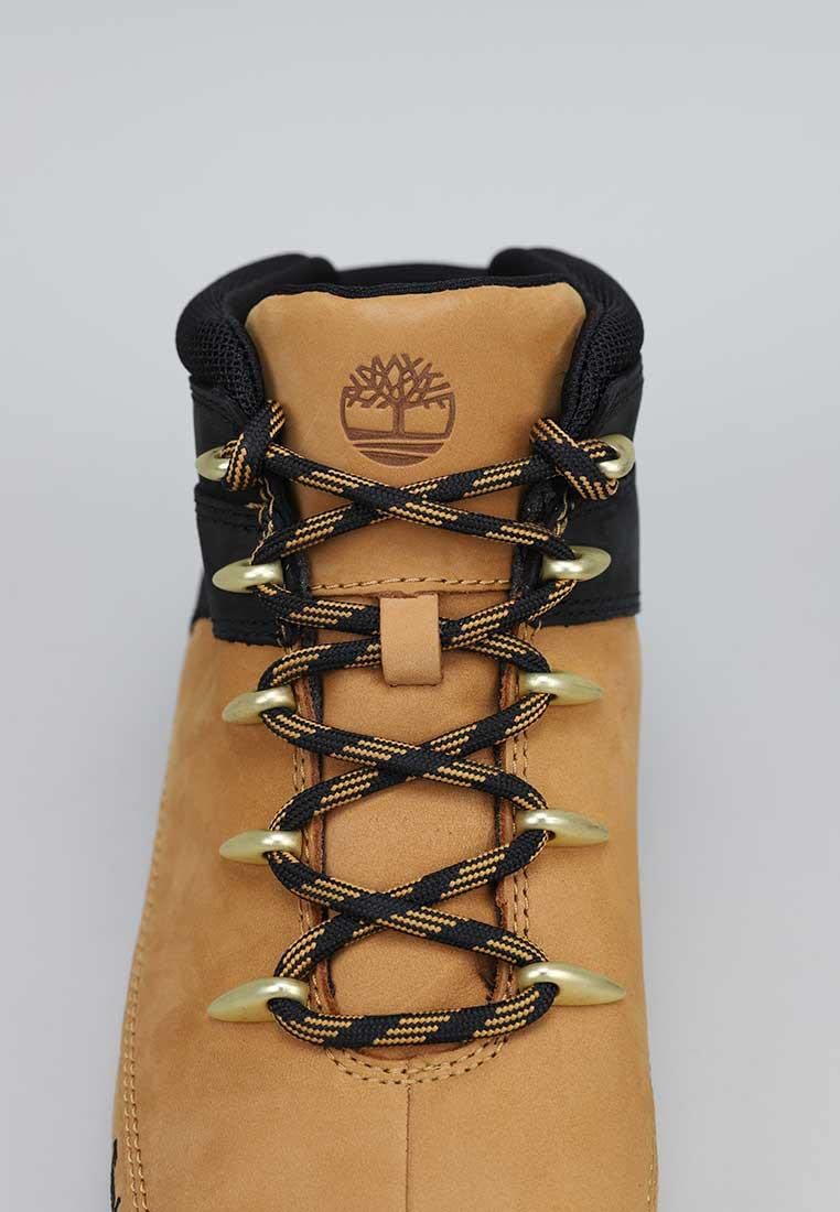 Timberland Men's Ankle Chukka Boots, Yellow Wheat Nubuck W Black, 40 EU