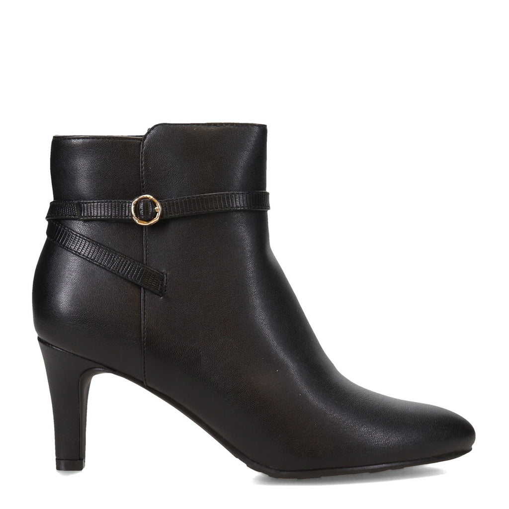 LifeStride Womens Guild Ankle Boot Black 8.5 M