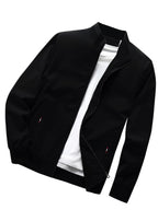 TAGAS Mens Polyester Standard Length Bomber Jacket (Mj-9015-Black-Xl_Black)