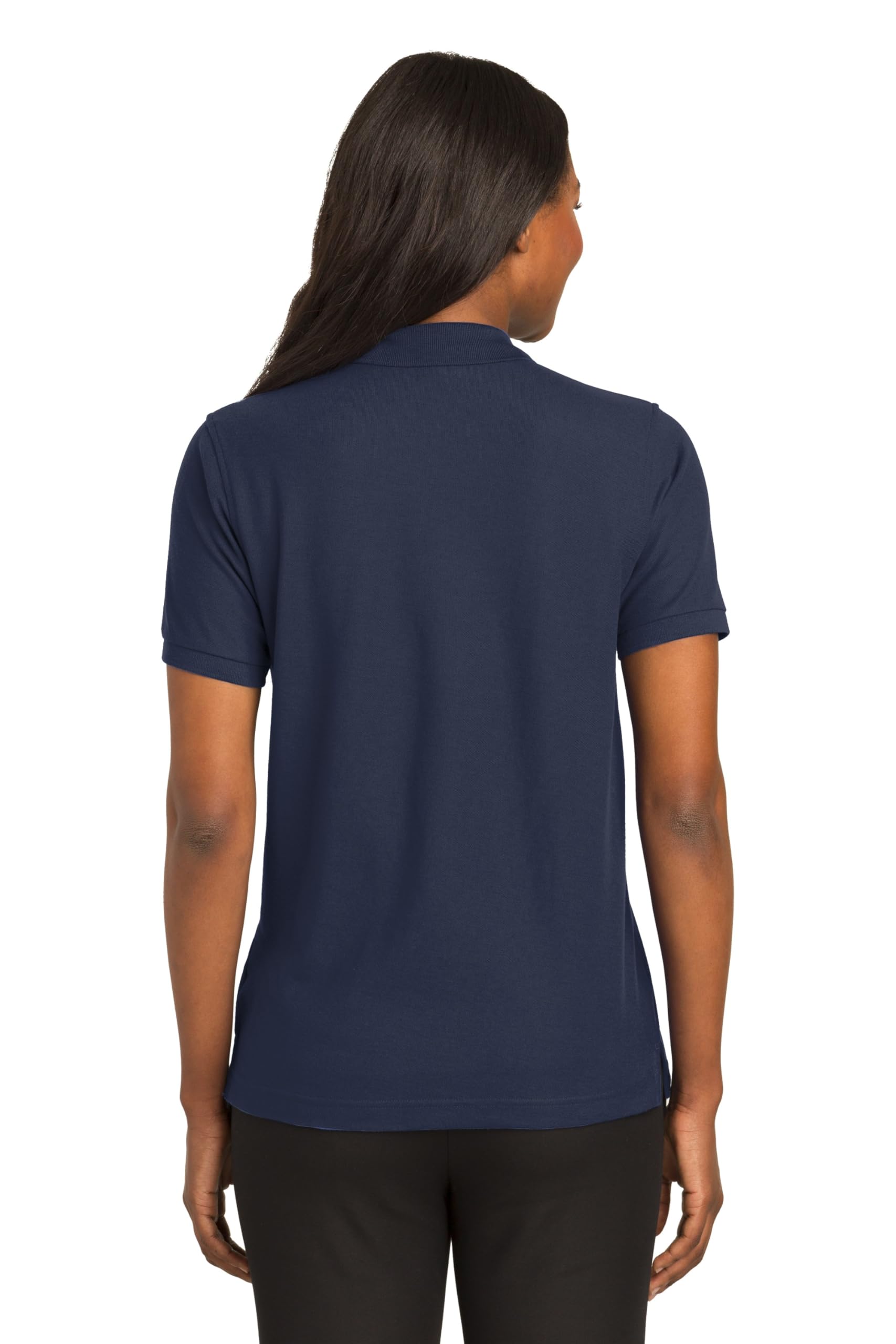 Port Authority Ladies Silk Touch Polo 5XL Navy