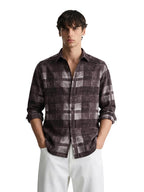 The Indian Garage Co Mens Regular Fit Printed Cutaway Collar Full Sleeves Sweater