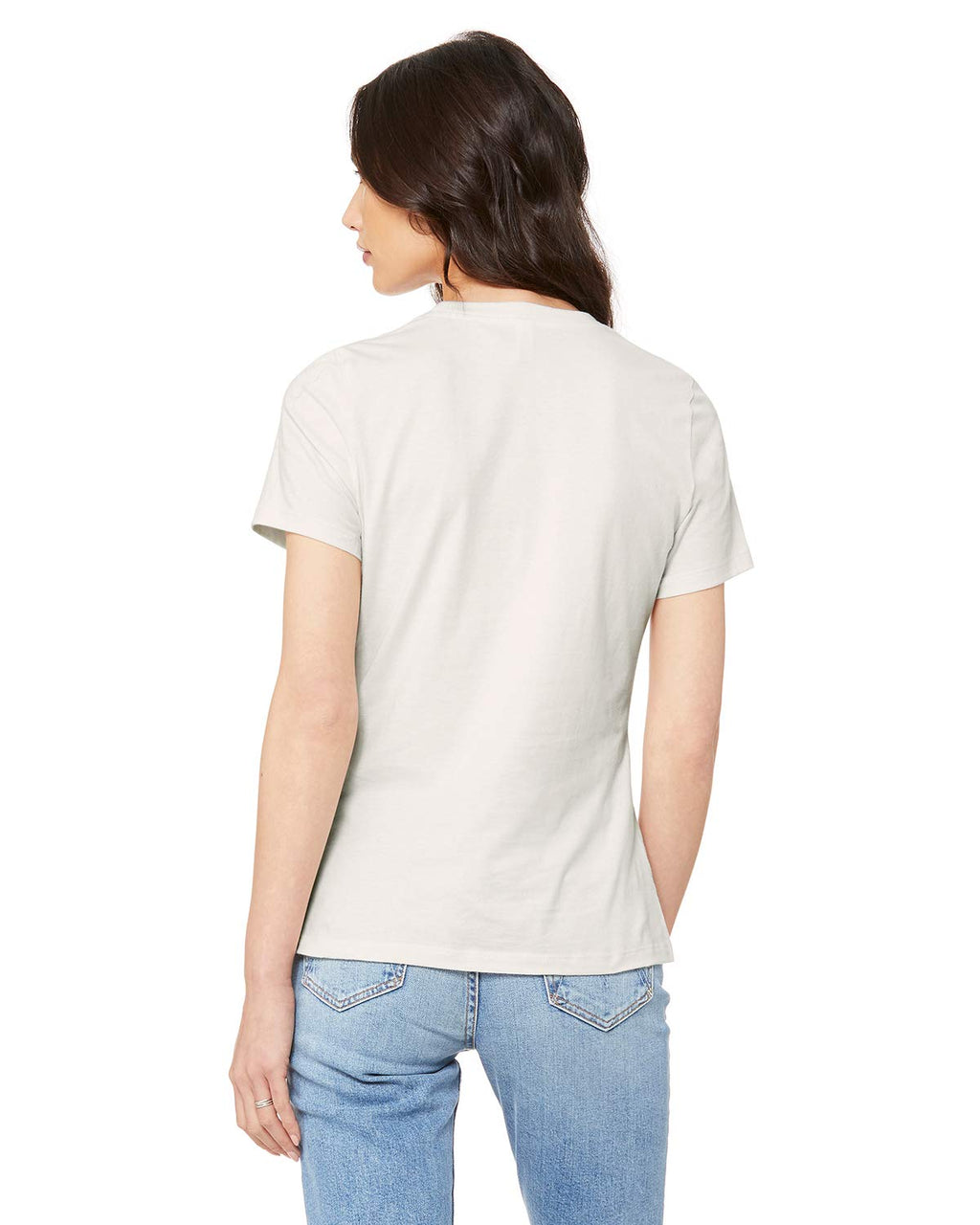 Bella + Canvas Ladies' Relaxed Jersey Short-Sleeve T-Shirt XL VINTAGE WHITE
