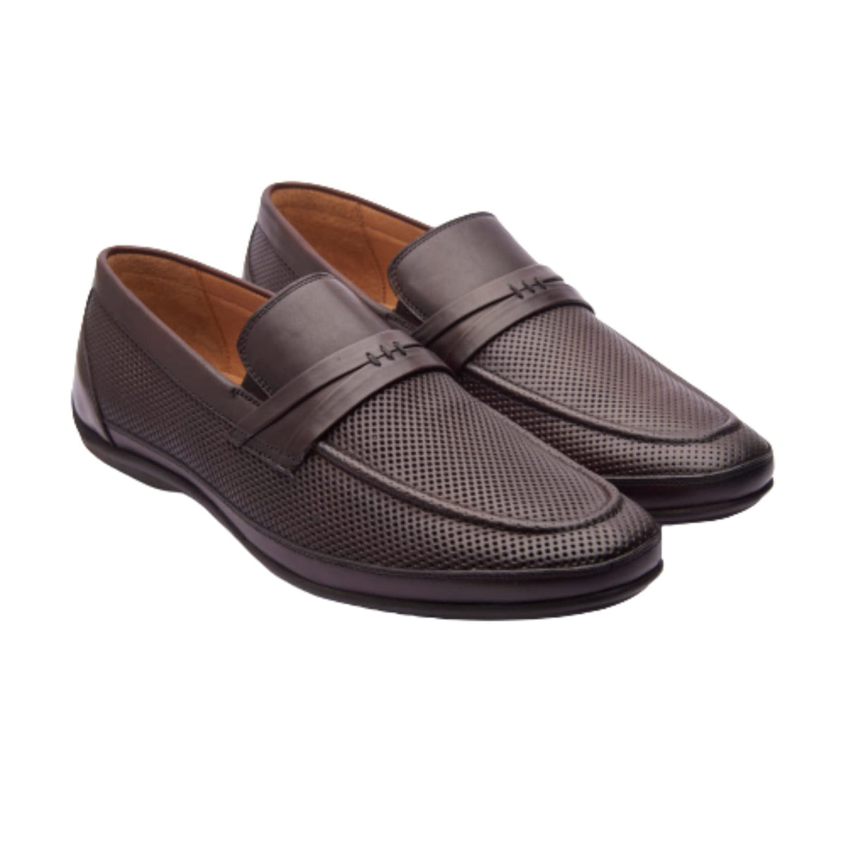 Michael Angelo Mens Roberto 7301 Brown Shoes 9UK 9