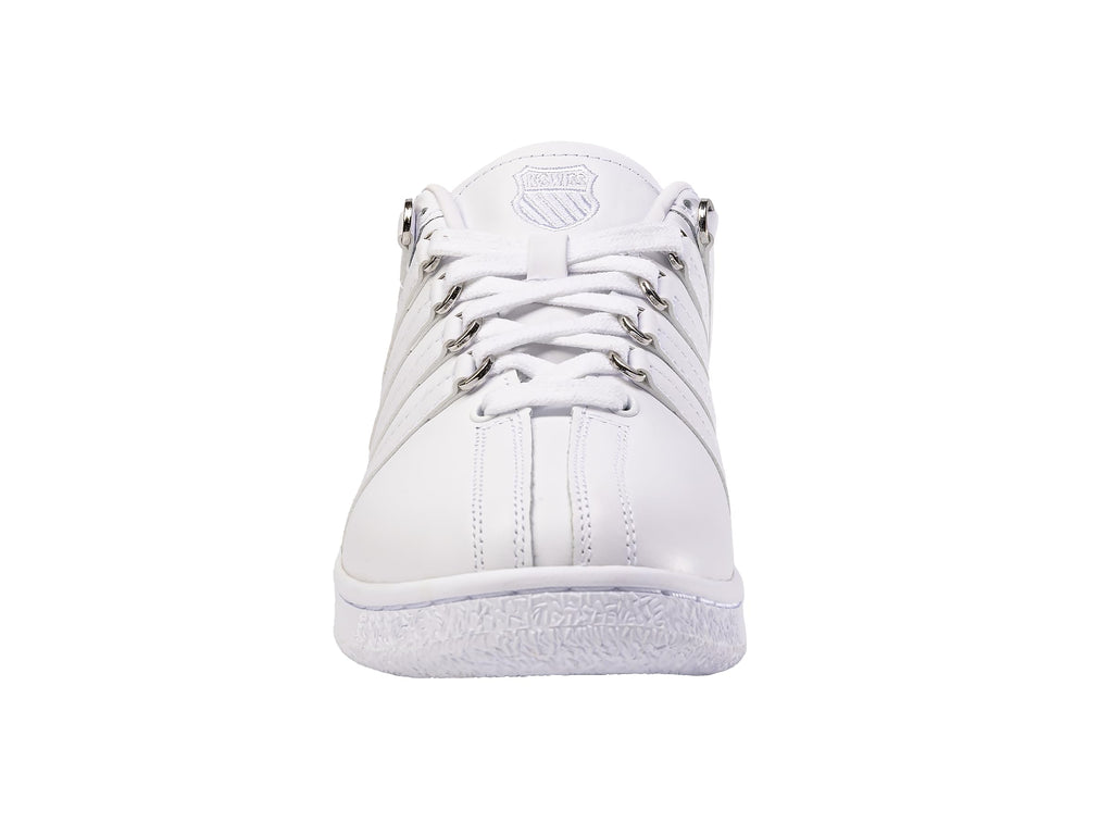 K-Swiss Men's Classic VN Leather Sneaker, White/White, 10.5 XW