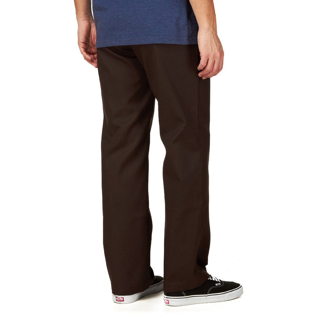 Dickies Men's Original 874 Work Pant, Dark Brown, 28W x 32L