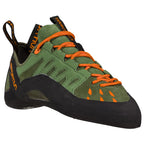 La Sportiva Men's Tarantulace Rock Climbing Shoes, Olive/Tiger, 9.5