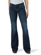 Wrangler womens Retro Mae Mid Rise Wide Leg Trouser Jeans, Samantha, 1 US